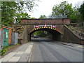 Disused railway bridge over Seeds Lane