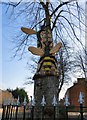 Bee Carving on Northenden Road