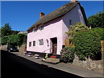 SS9646 : Pink cottage, Church Street, Minehead by Jaggery
