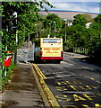 Harris Coaches bus in Abertysswg