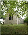 Aston Tirrold: the parish church seen from the street