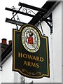 Sign for the Howard Arms