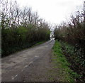 Church Lane towards Marshfield Road, Marshfield