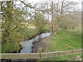 Afon Morwyn near the A5104