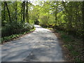 Road near to Garth House