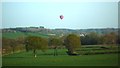 Virgin Hot Air Balloon near Bircher Knoll