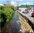 Upstream along Nant Creuddyn, Lampeter