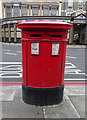 Double aperture Victorian postbox on City Road. London EC1