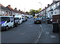 Westfield Way towards Westfield Drive, Newport