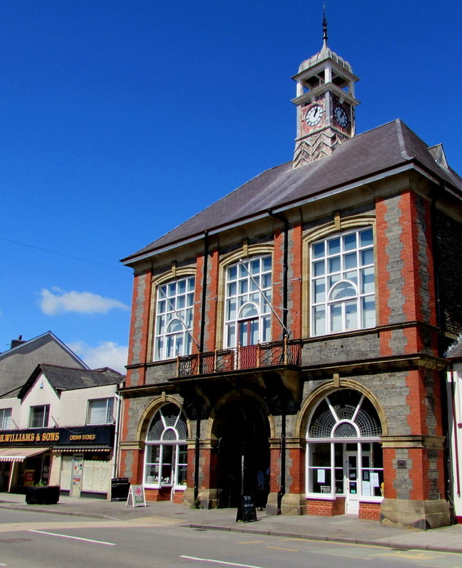 Grade II listed Lampeter Town Hall © Jaggery :: Geograph Britain and ...