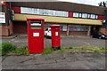 Postboxes on Hemmells, Basildon