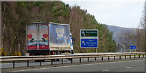NS3972 : M8 motorway Junction 31 by Thomas Nugent