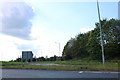 Roundabout on Swineshurst Way, Worcester