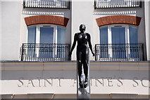 J3474 : Sculpture "Anne", St. Anne's Square by Kenneth  Allen