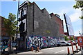 Graffiti along North Street, Belfast