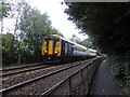 Train approaching Wetheral