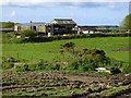 Pasture and farm buildings, Wendron
