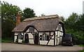 Thatched timber framed cottage, Norton