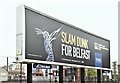 J3473 : "SLAM DUNK FOR BELFAST" poster, Belfast (May 2019) by Albert Bridge