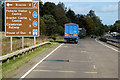 Northbound A90 near Brechin