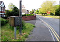 ST3091 : Royal Mail drop box at the northern end of Malpas Road, Newport by Jaggery