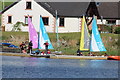 Colourful Sails at Castle Loch, Lochmaben