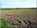 Ploughed field near Uzmaston