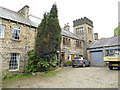 SE0338 : Coach House and Manor Tower, Oakworth from the front by Stephen Craven