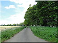 Infrequently used road at Threxton