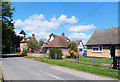 TL1669 : Houses on Church Road, Grafham by Des Blenkinsopp