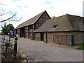 Threshing barn at Pirton Court Farm