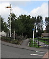 Old semaphore signal, Commercial Street, Ogmore Vale