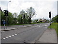 Twin pelican crossings on the A4067, Ystradgynlais