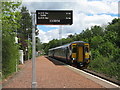 NM9134 : The train now arriving at Connel Ferry.... by M J Richardson