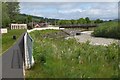 Riverside path and footbridge, Selkirk