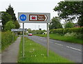 SJ3058 : Wrexham Road (A550), Hope by JThomas