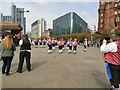 SJ8397 : Morris Dancers at Manchester Central by Gerald England