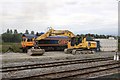 SP0195 : Network Rail excavator by Andrew Abbott