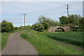 Road over the old railway line