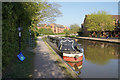 Narrowboat on the Grand Union Canal