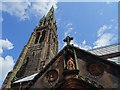 SK0043 : St Giles Roman Catholic Church, Cheadle by Philip Halling