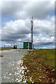 Mobile mast on Cnoc a