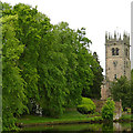 Gawsworth St James from across the pond