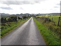 Tate Road descending towards the Aughanduff Road junction