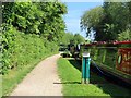 SP4715 : Narrowboat moorings on the Oxford Canal by Steve Daniels