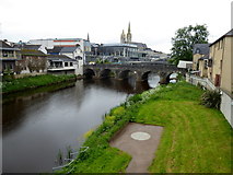 H4572 : Strule River, Omagh / Lisnamallard by Kenneth  Allen