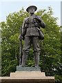 SD4970 : The Soldier on Carnforth War Memorial by David Dixon