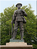 SD4970 : The Soldier on Carnforth War Memorial by David Dixon