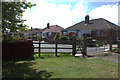 Queensway, gate to Cinder Track