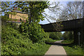 Hibernia Street bridge over the Cinder Track